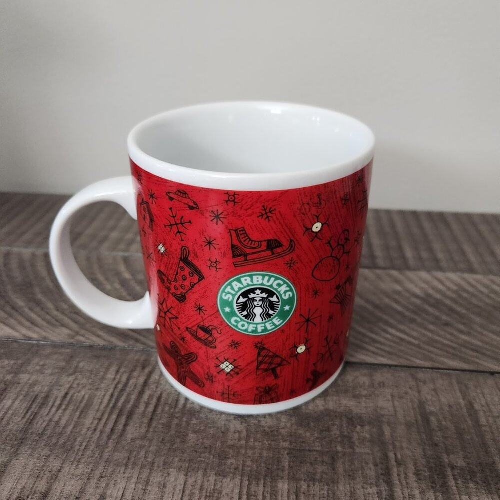 🎄Vintage Starbucks Christmas Holiday Large Mug 1999 20oz - Picture 3 of 6